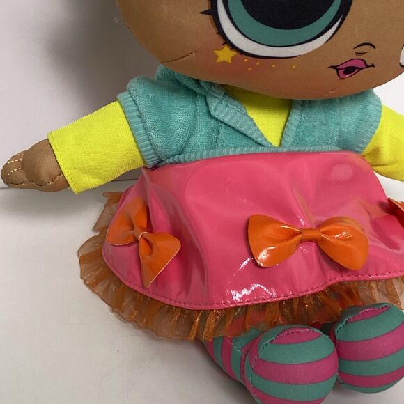 LOL Surprise Neon Q. T. Doll Plush 18" L Huggable Stuffed MGA Entertainment - Picture 9 of 10